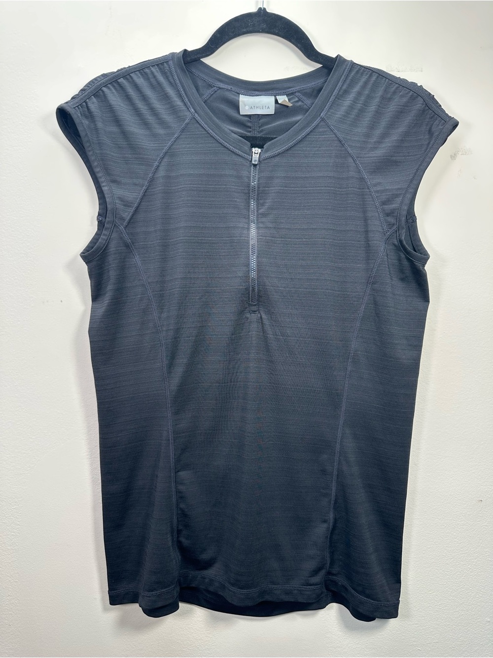 Athleta Pacifica UPF Stretch Top, Black, Medium